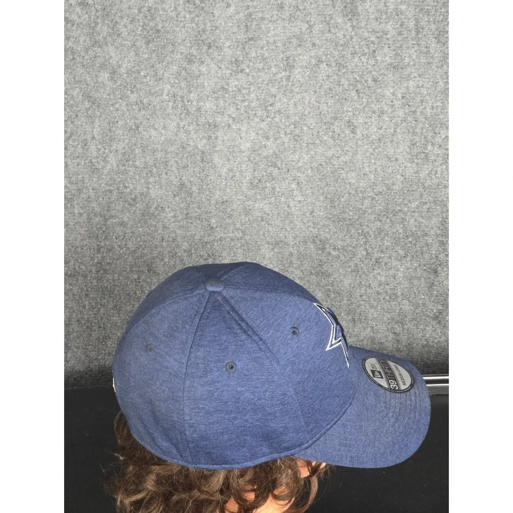 New Era Dallas Cowboys 39THIRTY NFL Baseball Cap Medium Large Blue‎ Football